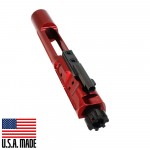 .223/5.56 Polished Aluminum Lightweight Competition Bolt Carrier Group - Red